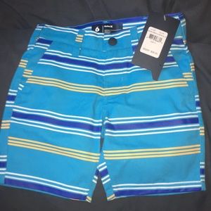 Hurley boys size 6 chlorine blue shorts
